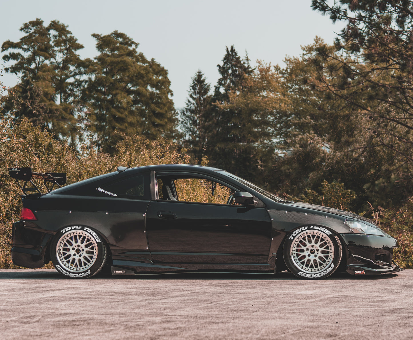 02-06 DC5 V3 Wide Body Kit -Carbon Fiber