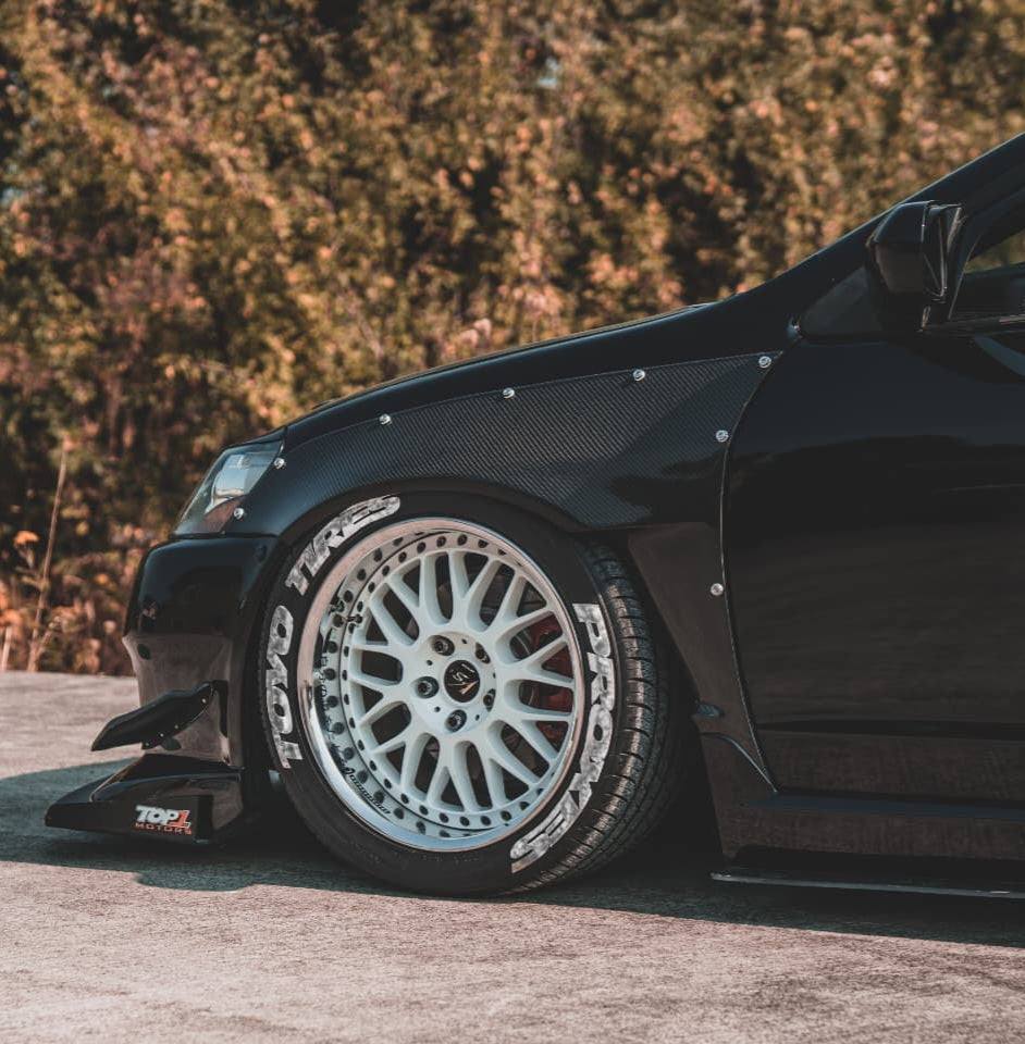 02-06 DC5 V3 Wide Body Kit -Carbon Fiber