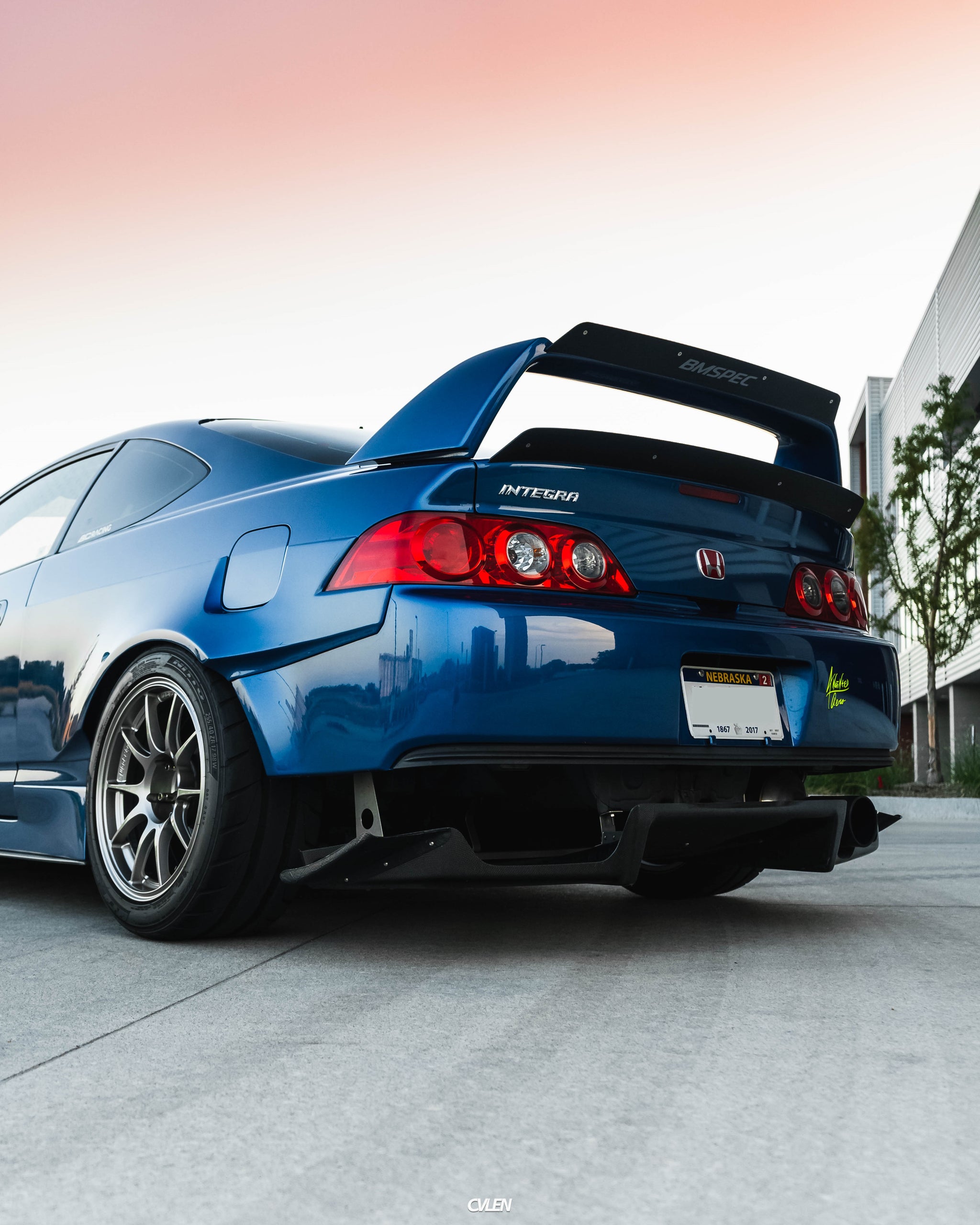 02-06 DC5 Rear Diffuser Brackets – Anointed Aero